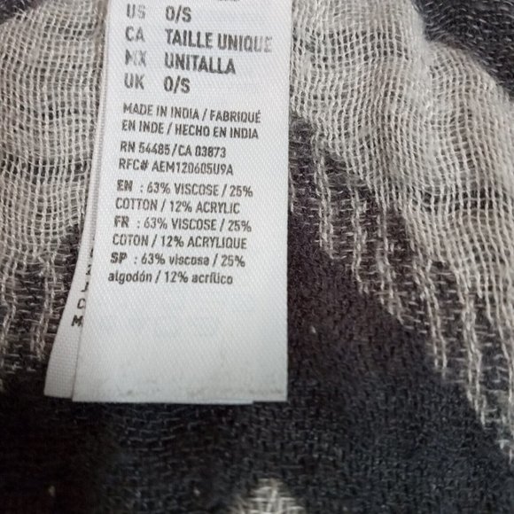 American Eagle Outfitters Womens Sweater Cardigan Gray Shawl Open Front One Size - Picture 6 of 8